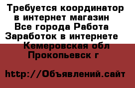 Требуется координатор в интернет-магазин - Все города Работа » Заработок в интернете   . Кемеровская обл.,Прокопьевск г.